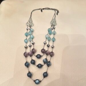 Elegant Multi-Color Beaded Necklace